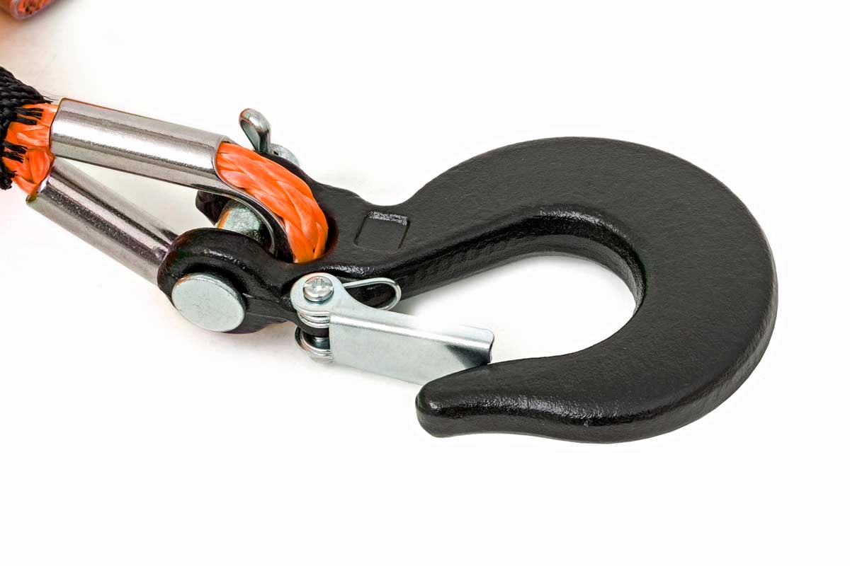 Synthetic Rope - Rough Country - 1/4 Inch, 50 Ft - Orange